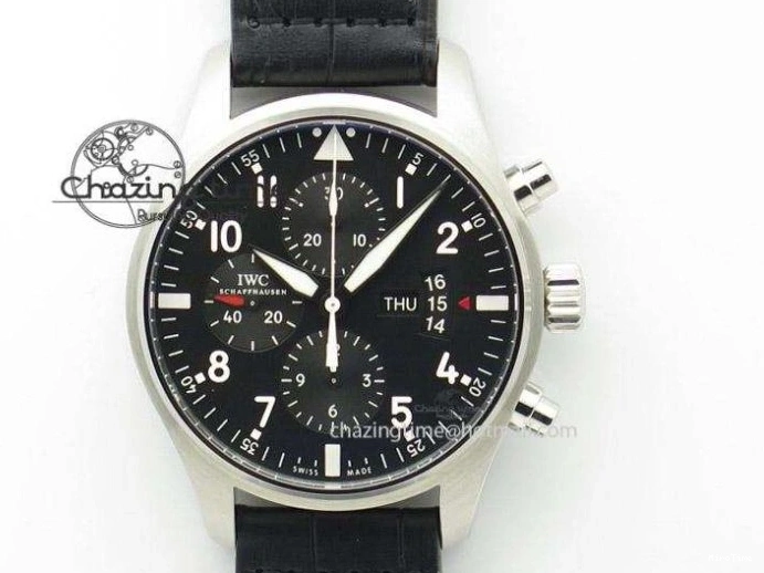 MIROTIME 0216 Classic PILOT IW389001 ZF 1:1 Best Edition Ceramic Case Green Dial on Green Nylon Strap A7750 (Function Same As Genuine) 7160